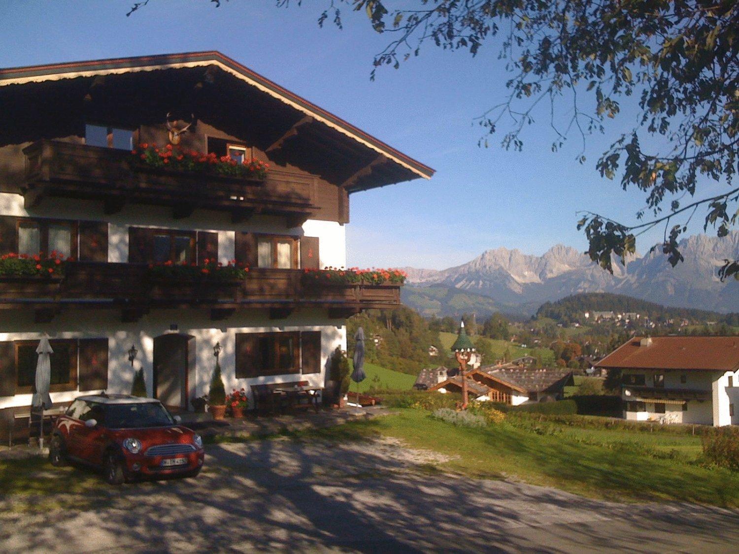 Pension Feiersinger Kitzbühel Buitenkant foto